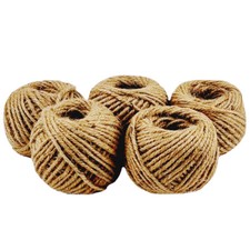5 Stk. Bindfaden Jute - 5x 20m