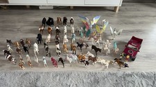 Pferde Sammlung Von Schleich 2000-2021 Mit Figuren Und Auto  56 Pferde Und Mehr