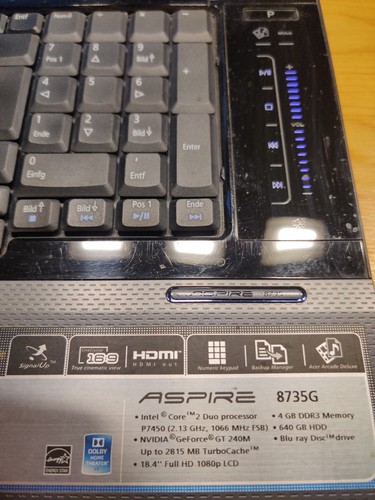 Acer aspire 8735g 744g64bn - acer,