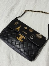 Vintage Chanel Maxi Flap Bag Timeless Tasche