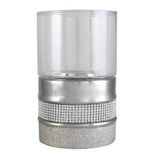 Runde verspiegelte Glas