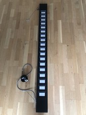 Zumtobel Claris Pendelleuchte, Büroleuchte schwarz, 158 cm