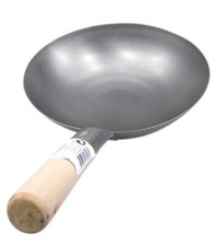 [ Wok Ø 33 cm runder Boden ]