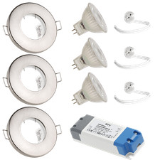 LED Bad Einbaustrahler Aqua