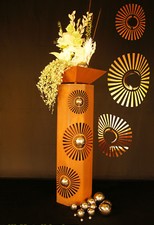8-Eck Säule Fächer Sonne JH