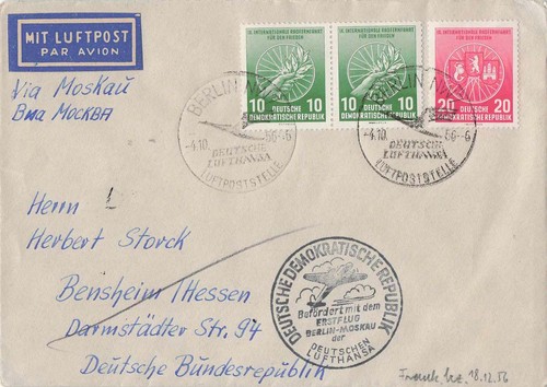 Ddr flugpost - ddr,