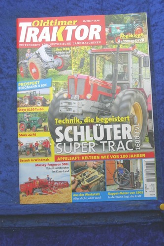 Oldtimer traktor hanomag - 11/22,