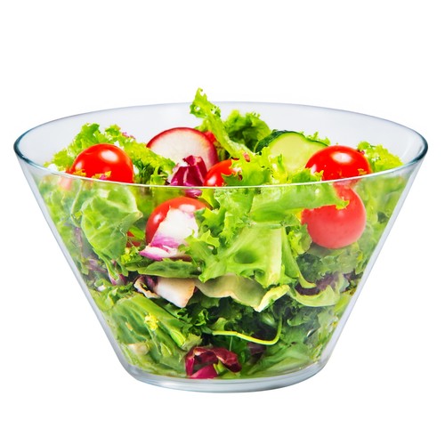 Salatschüssel aus glas - aus, –