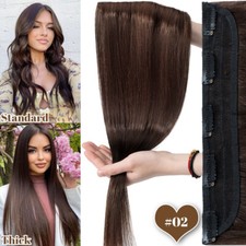 Ein-Tressen Clip In Remy