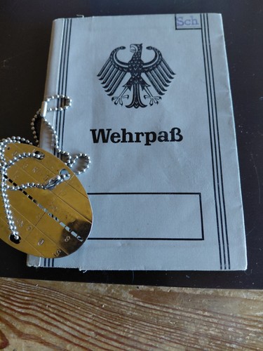 Wehrpass 1965 - bw,