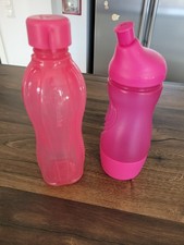 2 Tupperware Trinkflaschen Sportfreund & Eco Easy für Schule, Fitnessstudio