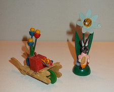 Holzhase Osterschmuck Figuren