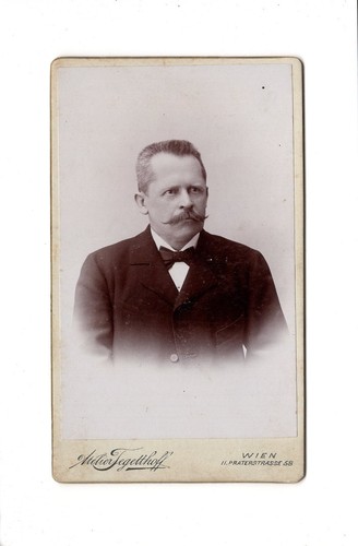 Cdv foto herrenportrait mann - cdv, /