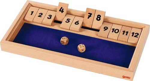 Würfelspiel shut the box - würfelspiel,