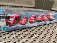 Cararama 1:72 sechs Feuerwehr Modellautos BMW Mercedes ovp ELF RTW