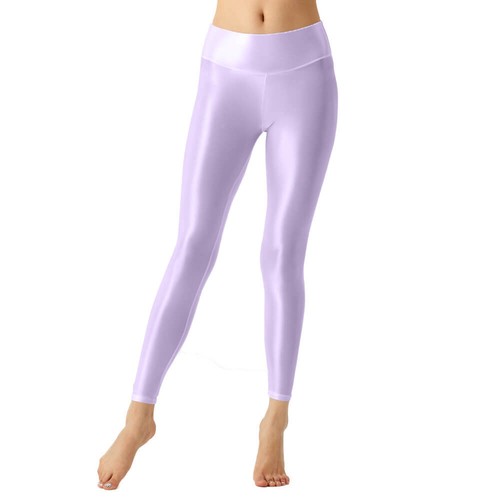 Damen satin glänzend leggins - damen,