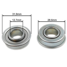 2x Radlager 12,7mm x 28,6mm x
