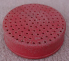 DDR Spielzeug SIEB 8cm rot rund VEB Plaste und Elaste Kindergarten Sandspielzeug