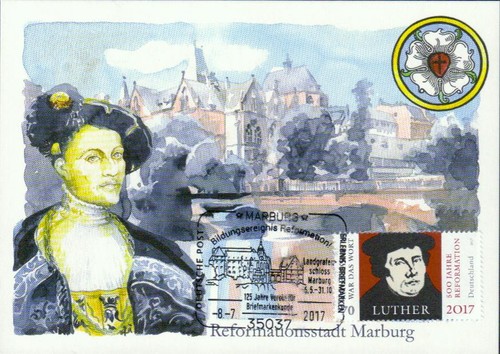 Maximumkarte marburg 500 - 500, j
