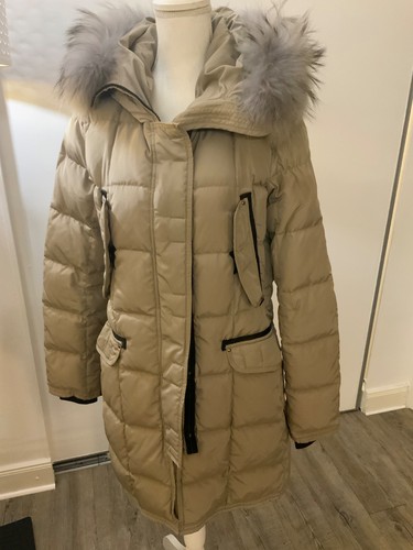 Blonde parka wintermantel - no,