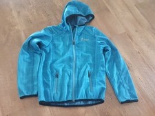 Softshell Türkis Go Hike Crivit 134 140 Kapuze 