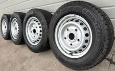 Ford Transit Custom Stahlfelgen 15 Zoll Winterräder KBA43737 DOT19