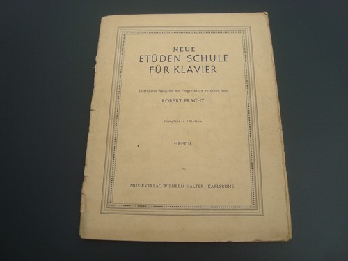 Notenheft neue etüden - notenheft:,