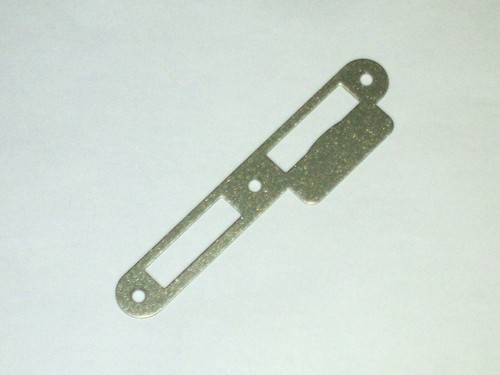 Lappenschließblech flach - lappenschließblech,