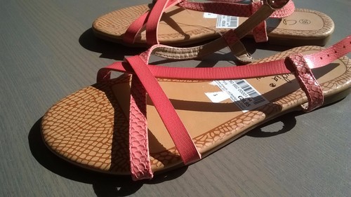 Sandalen sommer urlaub - urlaub, koralle