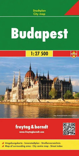 Budapest stadtplan 27 500 - budapest,