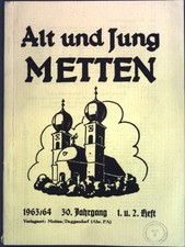 Unser guter, alter Dr. Hayler!; in: 30. Jg. 1. u. 2.  Heft Alt und Jung Metten;