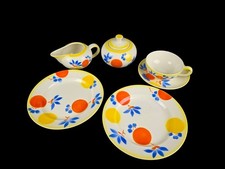 Antik Spritzdekor Keramik - Villeroy & Boch - Cecil Pateel - Service Obstdekor