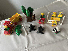 Lego Duplo Zoo, Tierpark, Konvolut, Vintage