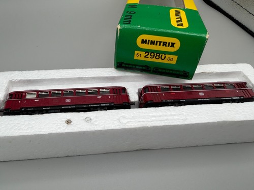Minitrix schienenbus vt98 2980 - schienenbus,