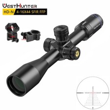 WestHunter HD-N 4-16X44 SFIR FFP Jagd Zielfernrohr NULLSTOPP Rot Leuchtabsehen