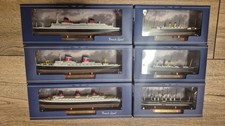 6 Miniatur Schiffsmodelle