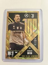 Match Attax Extra 24/25 Buffon 100 Club Legend Juventus Champions League #340