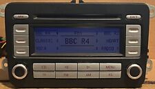 Original VW RCD 300 MP3 CD Autoradio Touran Golf V Caddy mit Code Top Zustand