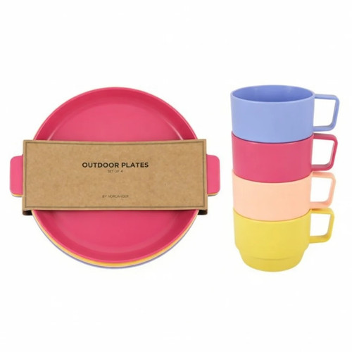 Outdoor kinder geschirr set - outdoor,
