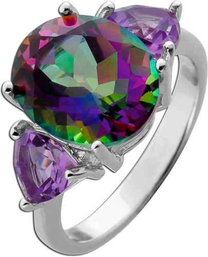 Amethyst ring silber 925 - silber,