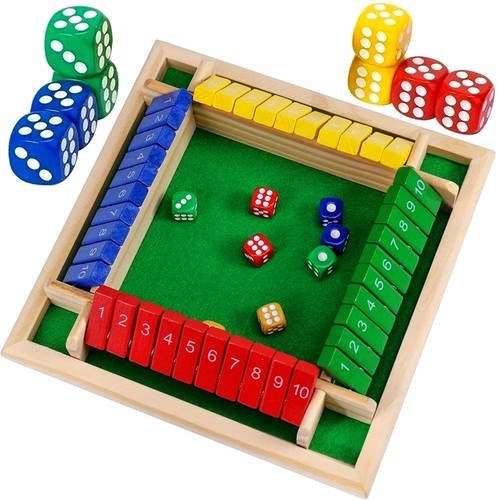 Würfelspiel holz shut the - holz,,