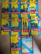 Stadtpläne - unterschiedlicher Städte (Berlin, Köln, London, Hannover, Hamburg)