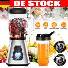 Standmixer Glas Edelstahl 1300