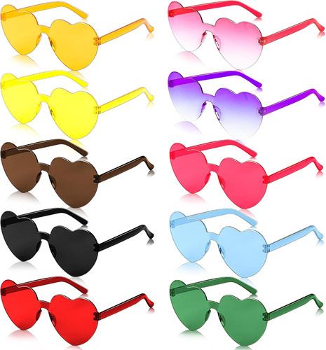 Stück herz sonnenbrille - stück,