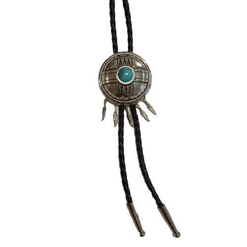 Bolotie westernkrawatte blue - westernkrawatte,