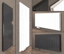 Design Aluminium Heizkörper Flach Alu Paneelheizkörper Horizontal Mittelanschluß