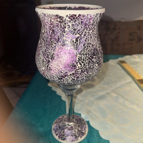 Mosaik windlicht glas - windlicht,