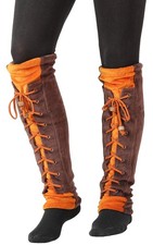 Stulpen Beinstulpen aus Samt