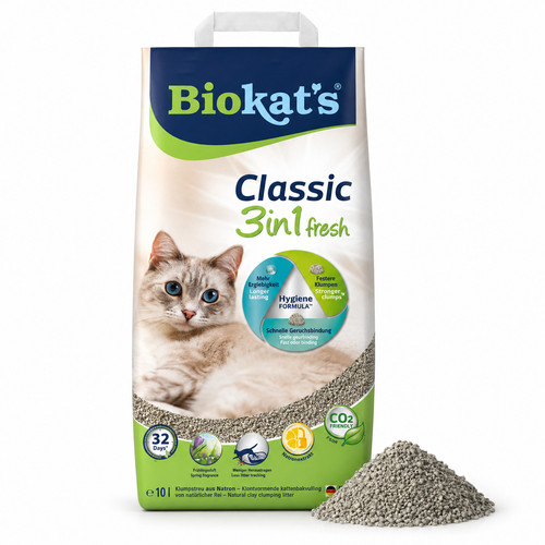 Biokat classic 3in1 fresh - classic,
