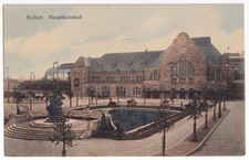 AK Aachen, Hauptbahnhof, um 1912, unversandt